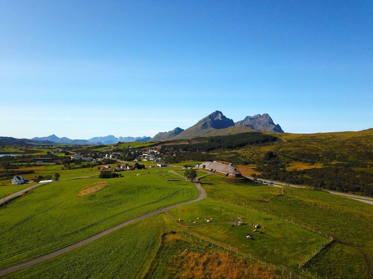 Midnight Sun View Lofoten Villa Leknes Exterior photo